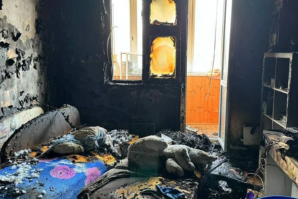 Женщина погибла при пожаре в квартире на юго-западе Москвы