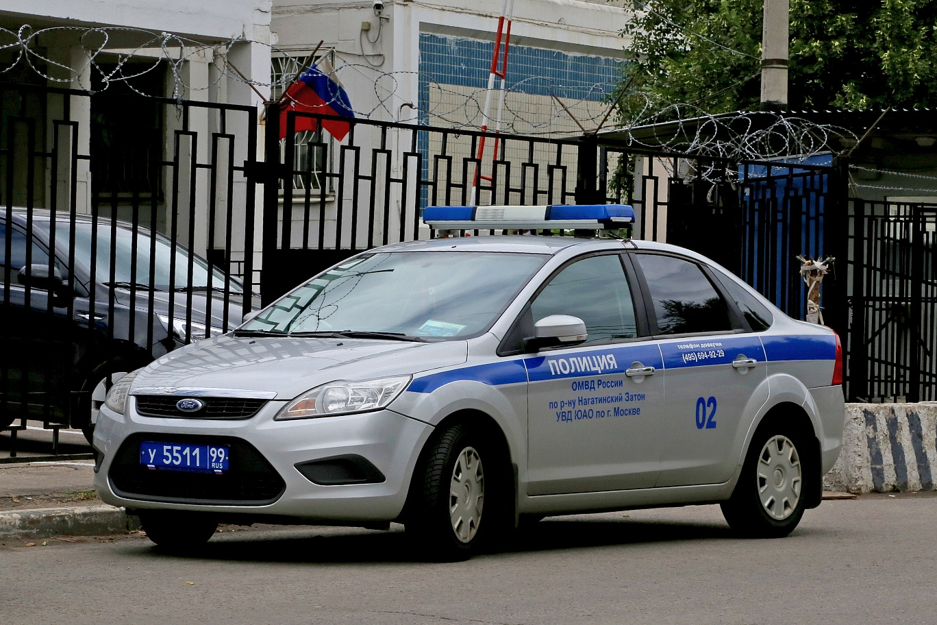 Полицейские автомобили Москвы