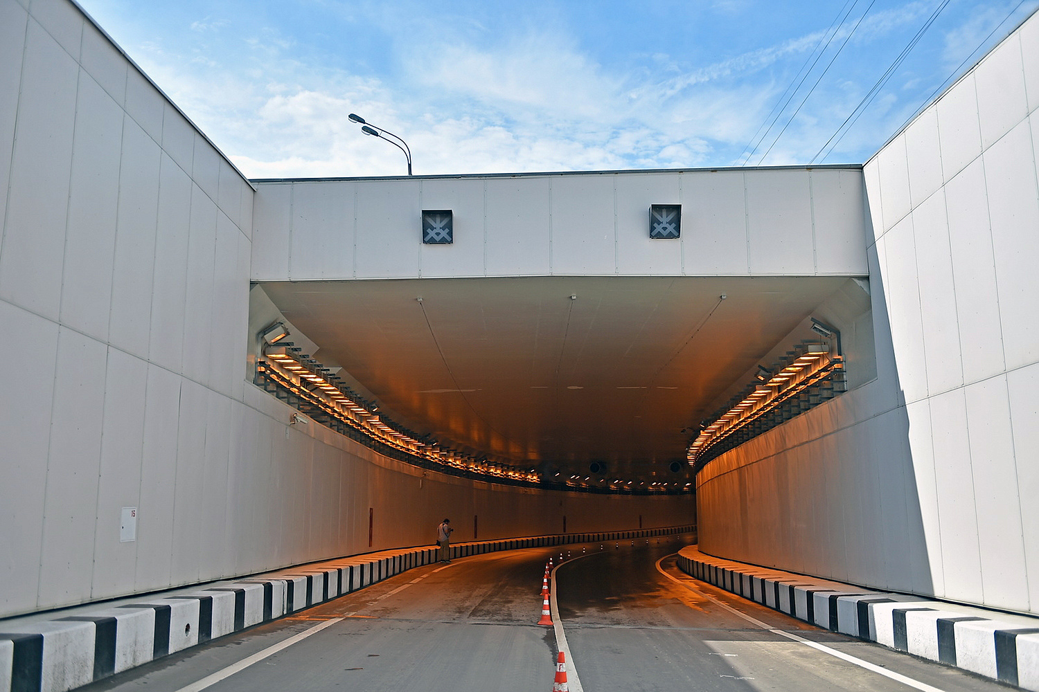 Транспортный тоннель отремонтируют на пересечении МКАД с Профсоюзной